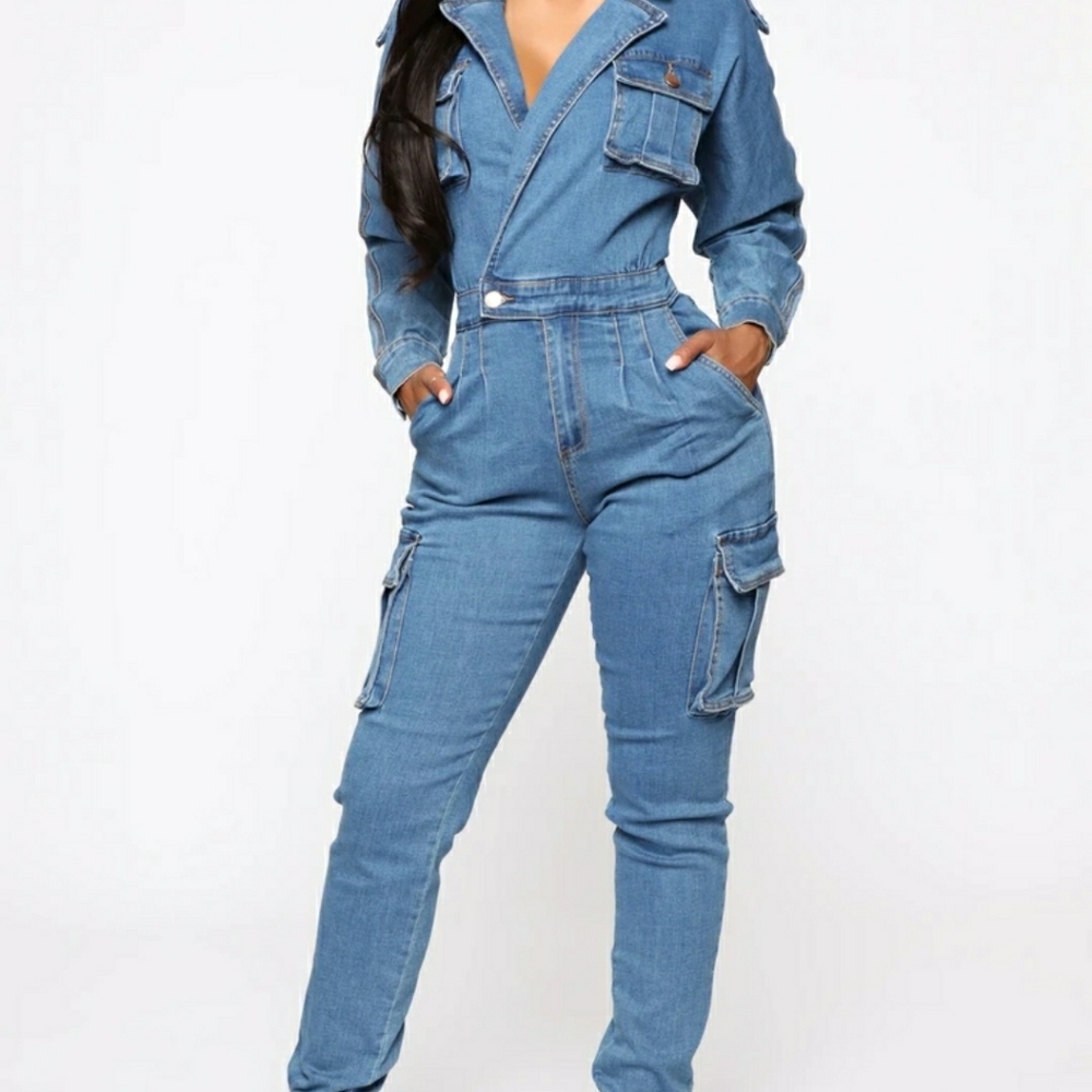 Denim Jumpsuit